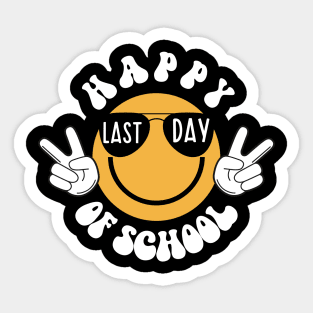 Last Day Of School Sticker